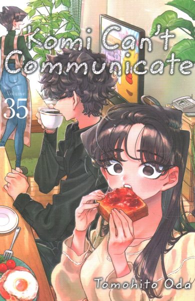 Cover art for Komi can't communicate. Volume 35 / story and art by Tomohito Oda   English translation & adaptation