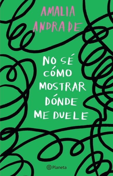 Cover art for No sé cómo mostrar dónde me duele / Amalia Andrade.