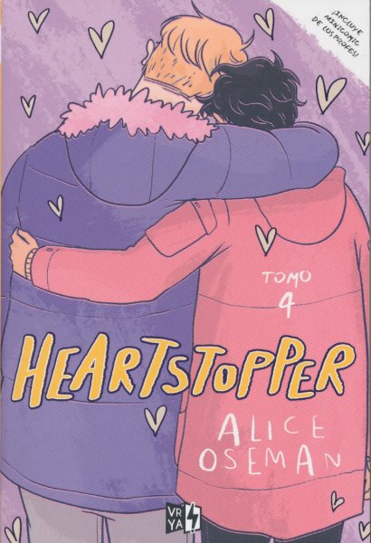 Cover art for Heartstopper. Tomo 4 / Alice Oseman   traducción