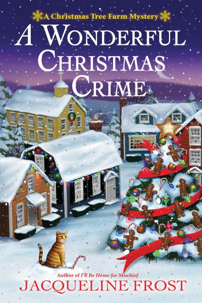 Cover art for A wonderful Christmas crime / Jacqueline Frost.