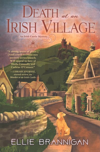 Cover art for Death at an Irish village / Ellie Brannigan.