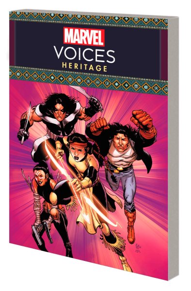 Cover art for Marvel voices. Heritage.