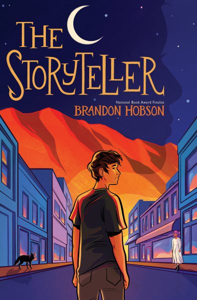 Cover art for The storyteller / Brandon Hobson.