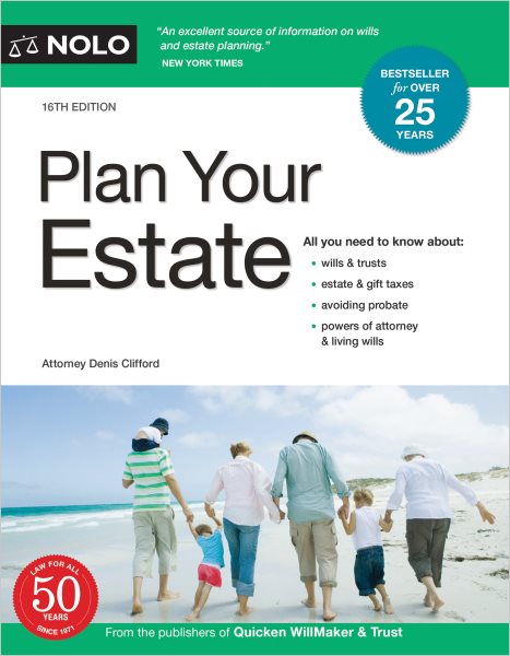 Cover art for Plan your estate / Attorney Denis Clifford.