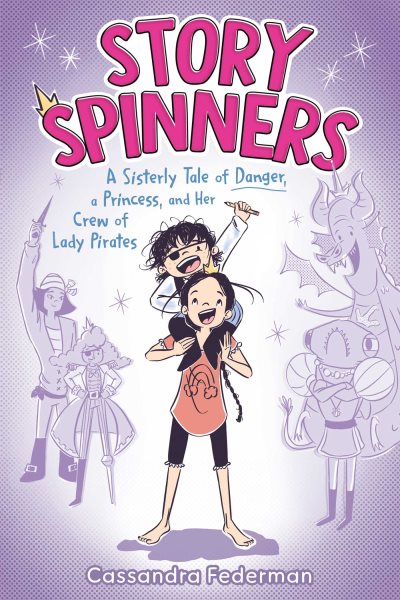 Cover art for The story spinners : a sisterly tale of danger
