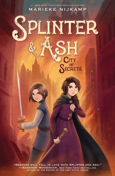 Cover art for Splinter & Ash : City of secrets / Marieke Nijkamp.