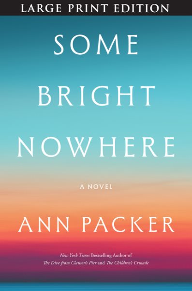 Cover art for Some bright nowhere : a novel  [LARGE PRINT]/ Ann Packer.