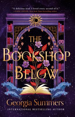 Cover art for The bookshop below / Georgia Summers.