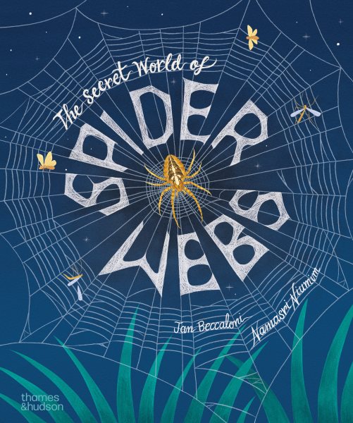 Cover art for The secret world of spider webs / Jan Beccaloni   illustrated by Namasri Niumim.