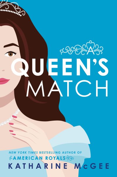 Cover art for A queen's match / Katharine McGee.