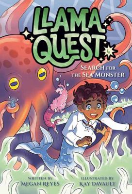 Cover art for Search for the sea monster / Megan Reyes   illustrated by Kay Davault.