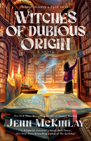 Cover art for Witches of dubious origin / Jenn McKinlay.
