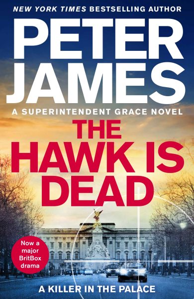 Cover art for The hawk is dead / Peter James.