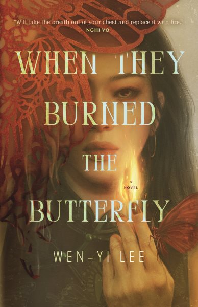 Cover art for When they burned the butterfly / Wen-Yi Lee.