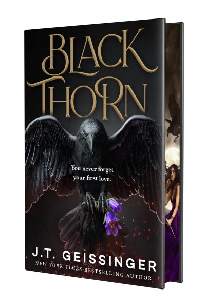 Cover art for Blackthorn / J.T. Geissinger.