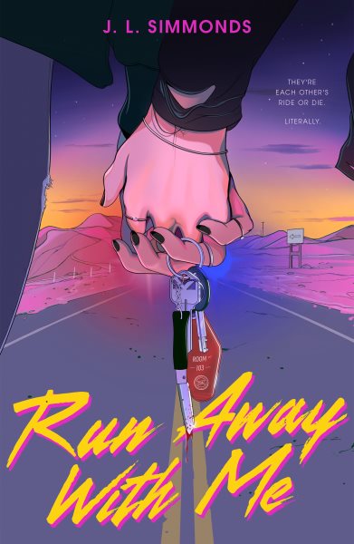 Cover art for Run away with me / J. L. Simmonds.