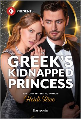 Cover art for Greek's kidnapped princess / Heidi Rice.
