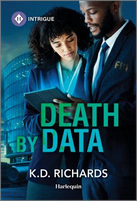 Cover art for Death by data / K.D. Richards.
