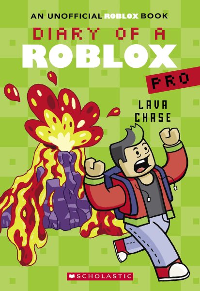 Cover art for Diary of a Roblox Pro. Lava chase / by Ari Avatar.