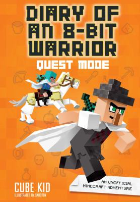 Cover art for Diary of an 8-bit warrior. Vol. 5 : Quest mode / Cube Kid   illustrations by Saboten.
