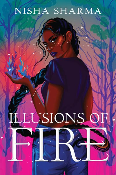 Cover art for Illusions of fire / Nisha Sharma.