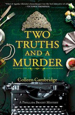 Cover art for Two truths and a murder / Colleen Cambridge.