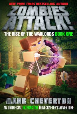 Cover art for Zombies attack! : an unofficial interactive Minecrafter's adventure / Mark Cheverton.