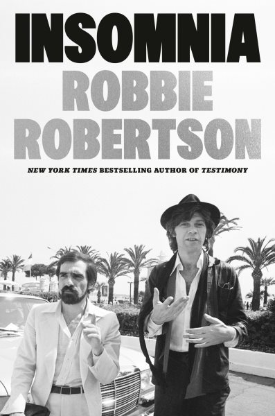 Cover art for Insomnia / by Robbie Robertson.