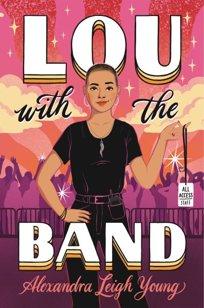 Cover art for Lou with the band / Alexandra Leigh Young.