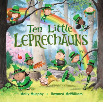 Cover art for Ten little leprechauns / Molly Murphy