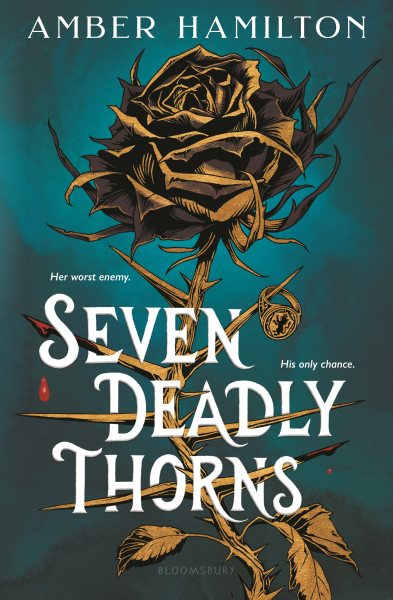 Cover art for Seven deadly thorns / Amber Hamilton.