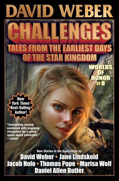Cover art for Challenges : tales from the earliest days of the Star Kingdom / edited by David Weber