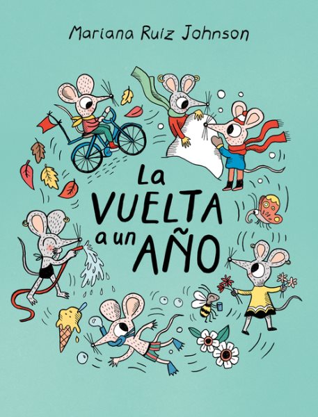 Cover art for La vuelta a un año / Mariana Ruiz Johnson.