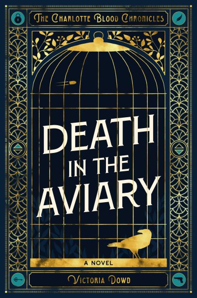 Cover art for Death in the aviary / Victoria Dowd.