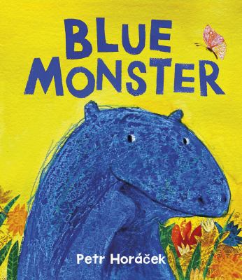 Cover art for Blue Monster / Petr Horáček.