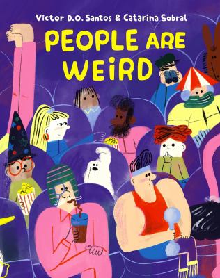 Cover art for People are weird / story by Victor D. O. Santos   art by Catarina Sobral.