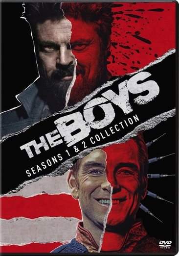 Cover art for The Boys. Seasons 1 & 2 collection [DVD videorecording] / a Sony Pictures Television and Amazon Studios production   developed by Eric Kripke.