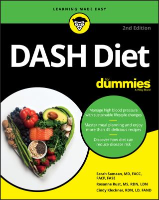 Cover art for DASH diet for dummies / Sarah Samaan