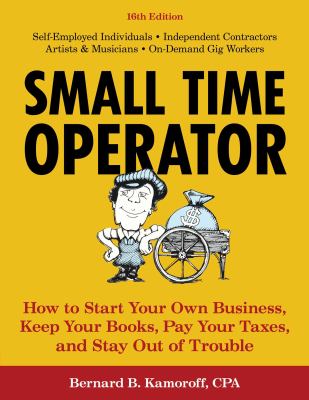 Cover art for Small time operator : how to start your own business