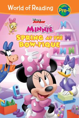 Cover art for Spring at the Bow-tique / written by Allison Grote   illustrated by Loter