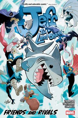 Cover art for Jeff the land shark : friends and rivals / Kelly Thompson