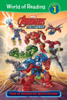 Cover art for This is Avengers mech strike / adapted by Jeremy Whitley   illustrated by Steve Kurth