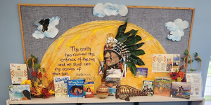 Display at Eatonville created by Ricardo Burney