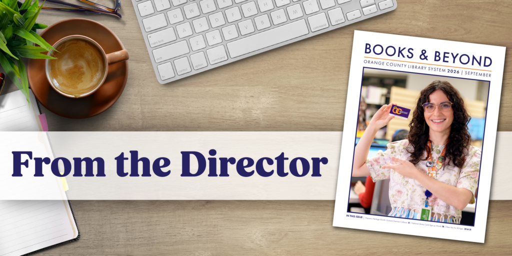 From the Director, September 2026