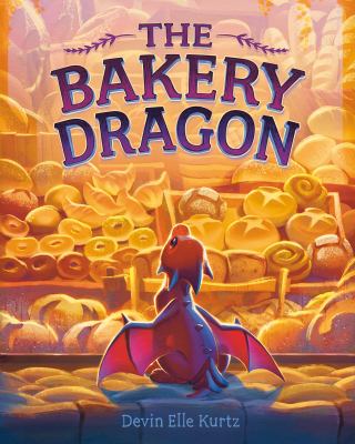 Cover art for The bakery dragon / Devin Elle Kurtz.
