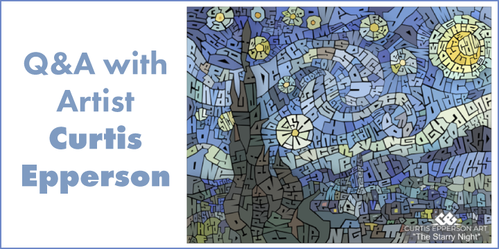 Q&A with Artist Curtis Epperson, Intellectual Art for the Puzzled Mind